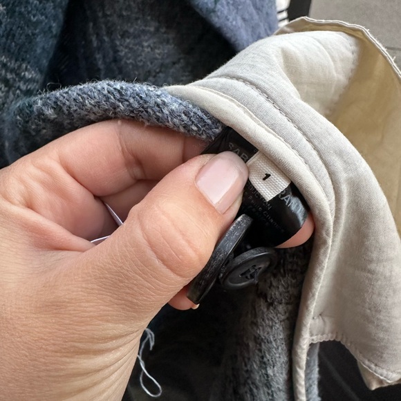 Isabel Marant Check blue coat - Picture 7 of 9